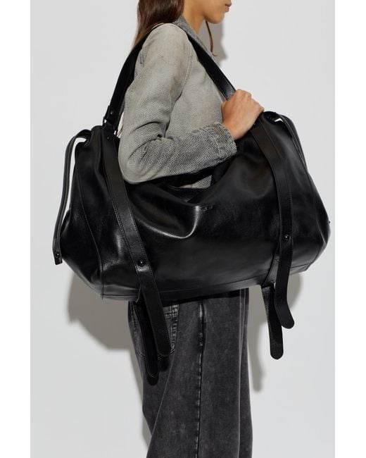 DIESEL Black 'D-One Duffle 48H' Bag
