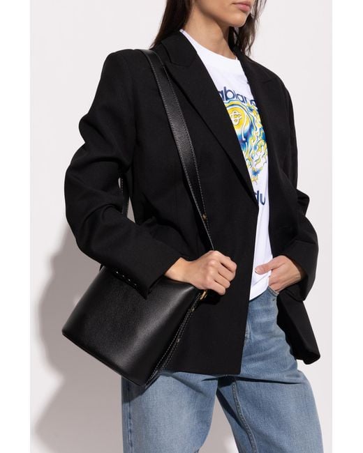 COACH Black "Bleecker" Shoulder Bag