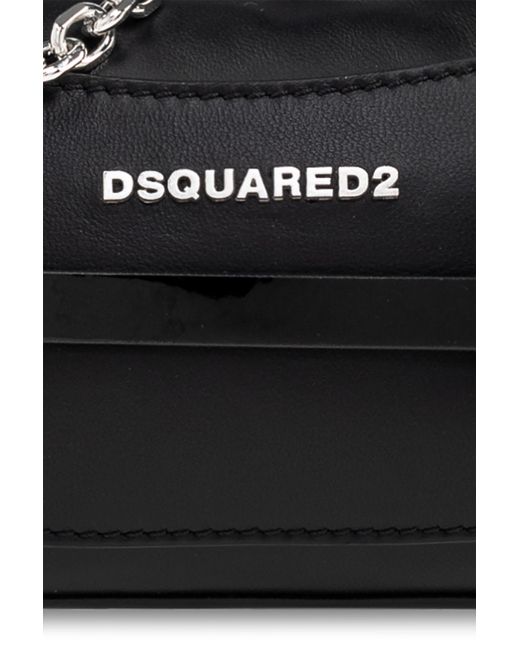 DSquared² Black Handbag With Logo