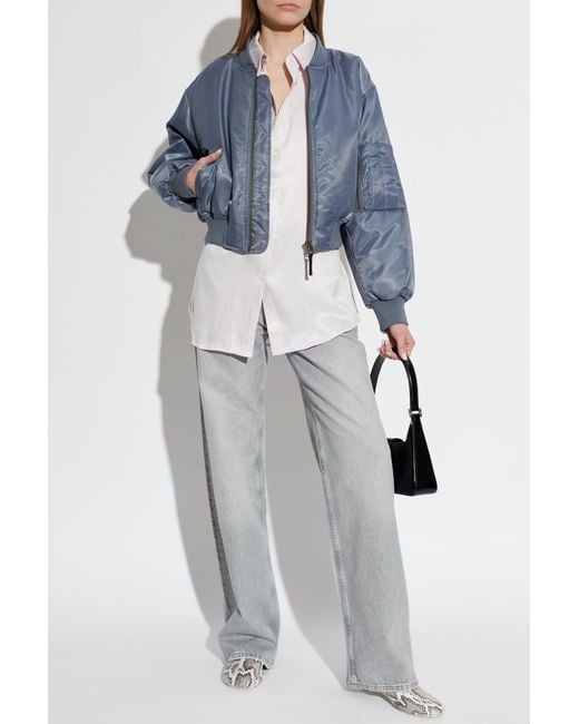 Anine Bing Gray Hugh Jeans