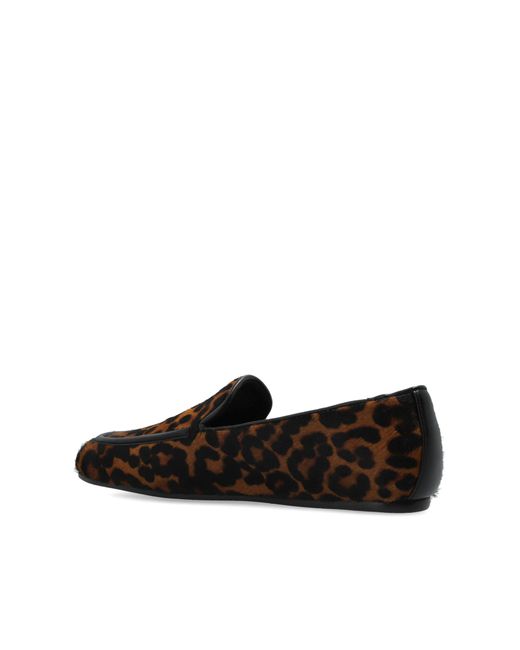 Stuart Weitzman White "Lee" Loafers