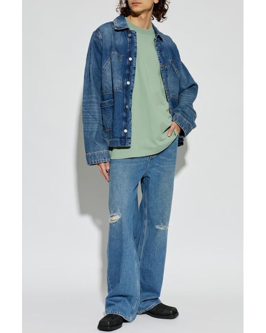 AllSaints Green T-Shirt 'Odyssey' for men