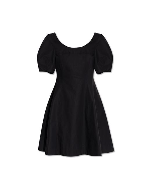 Theory Black Cotton Dress