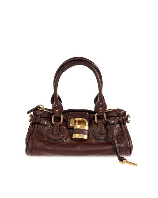 Chloé Brown Handbag "Paddington"