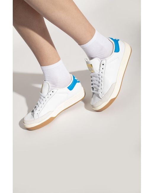 adidas Originals 'rod Laver' Sneakers in White | Lyst