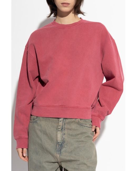 Samsøe & Samsøe Red Sweatshirt "Savan"