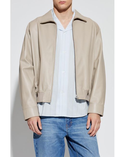 FRAME Natural Leather Jacket for men