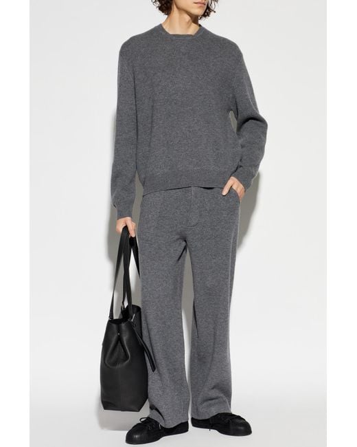 Lisa Yang Gray "Parker" Trousers for men