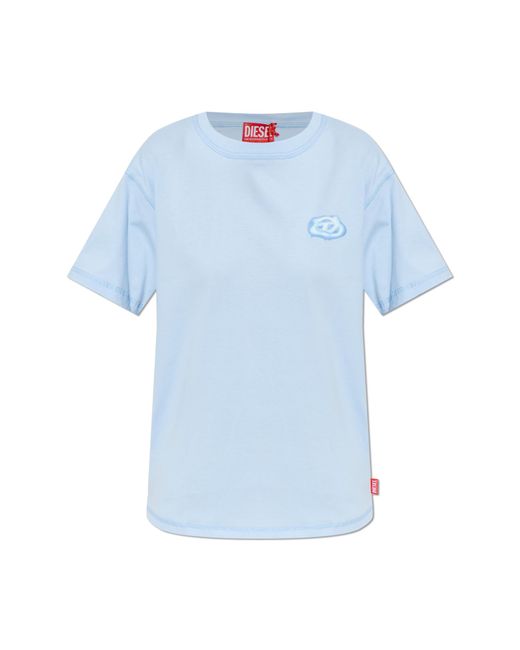 DIESEL Blue T-Shirt 'T-Normy-S7'