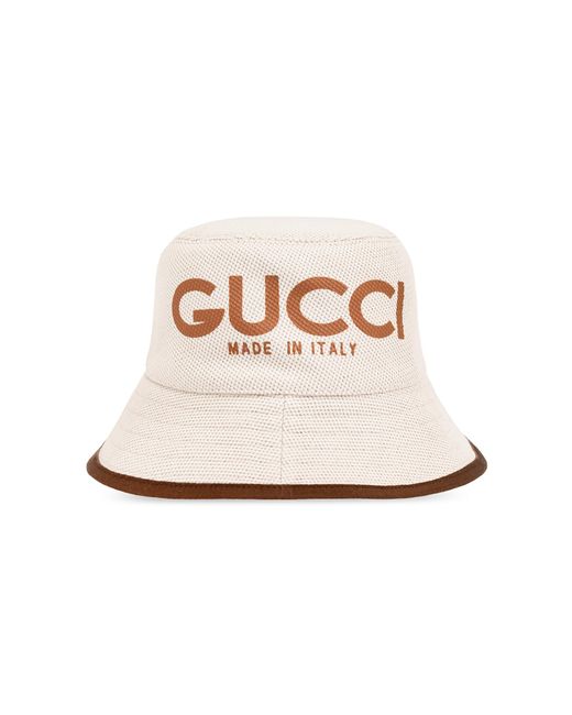 Gucci Natural Bucket Hat, for men