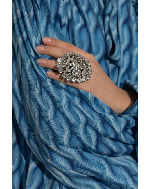 Balenciaga Blue Ring Palazzo