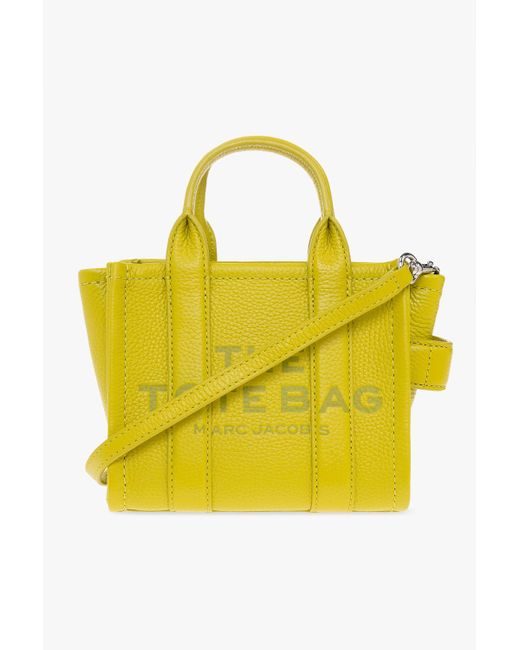 Marc Jacobs 'the Tote Micro' Shoulder Bag in Yellow Lyst UK