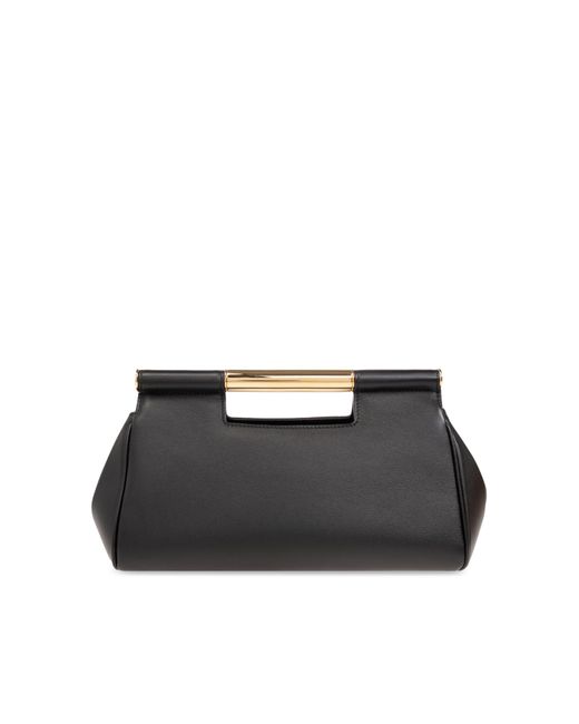 Dolce & Gabbana Black ‘Sicily Medium’ Handbag