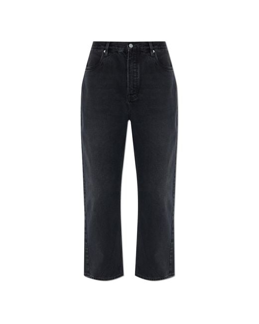 Studio Nicholson Natural 'Denio' Wide Leg Jeans