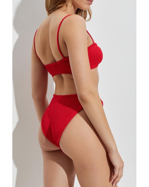Hunza G Red Two-Piece Swimsuit "Misty"