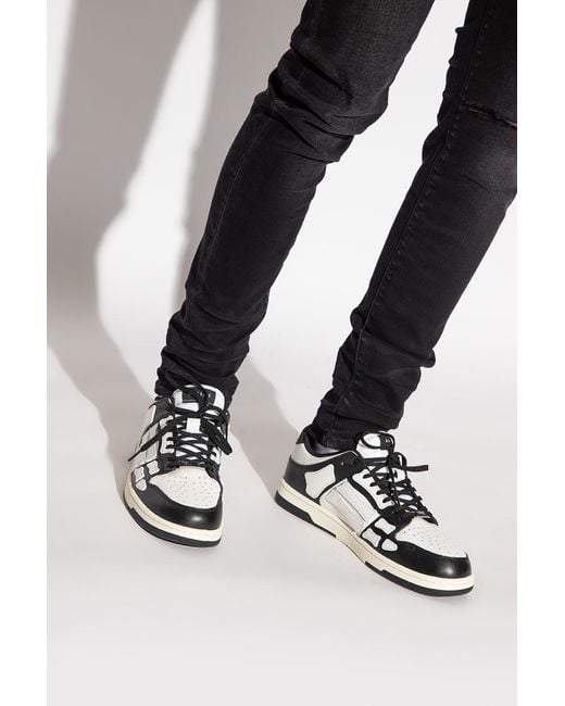Amiri White Skel Top Low Sneakers for men