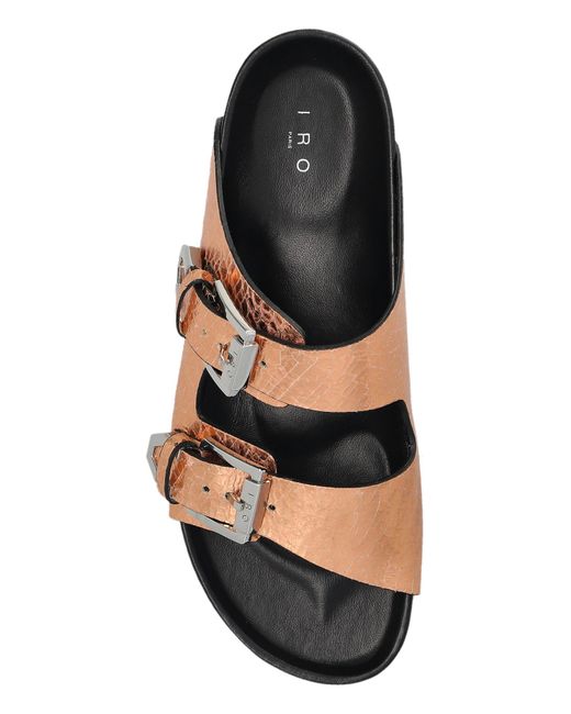 IRO Metallic Slides Billie,
