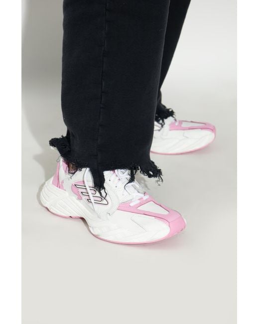 Balenciaga White Sports Shoes Monday