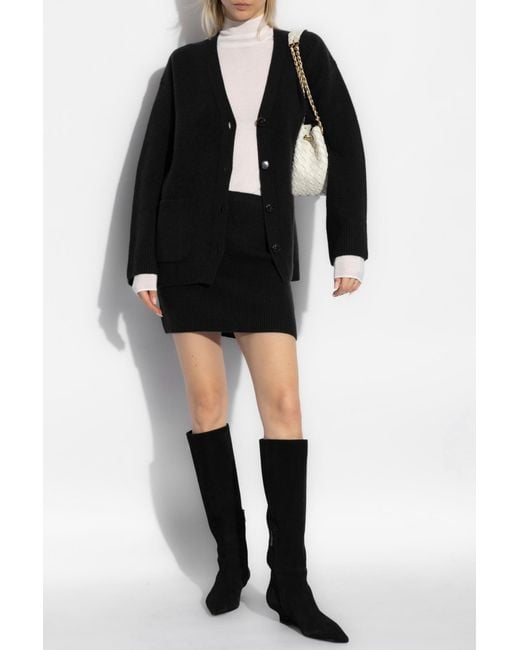 Lisa Yang White Cashmere Turtleneck