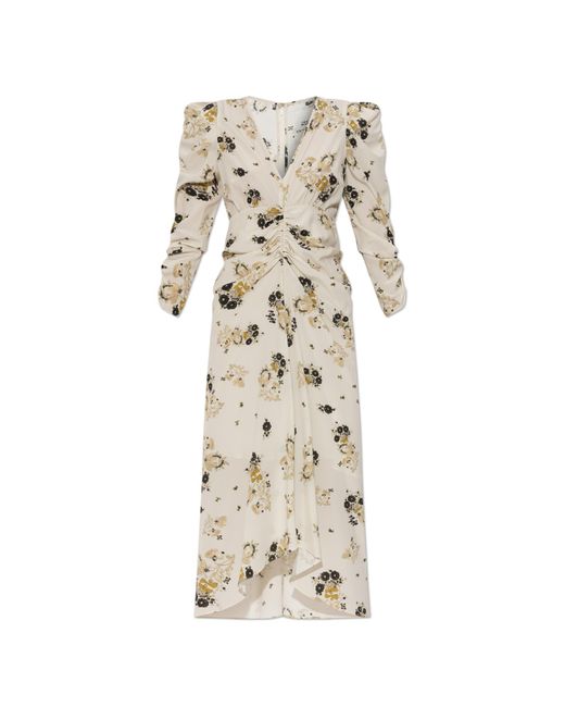 Isabel Marant Natural Silk Dress "Albini"