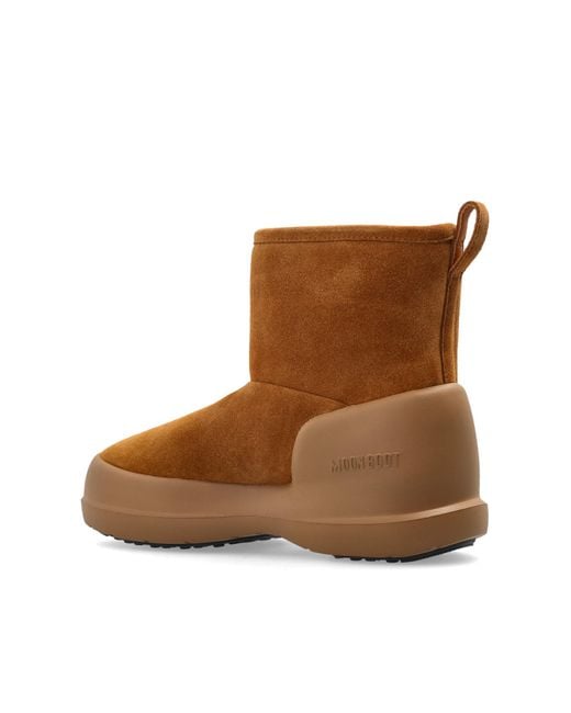 Moon Boot Natural 'Mezzaluna Mid' Snow Boots