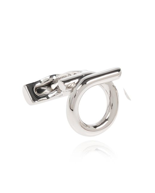 Ferragamo Metallic Cufflinks for men