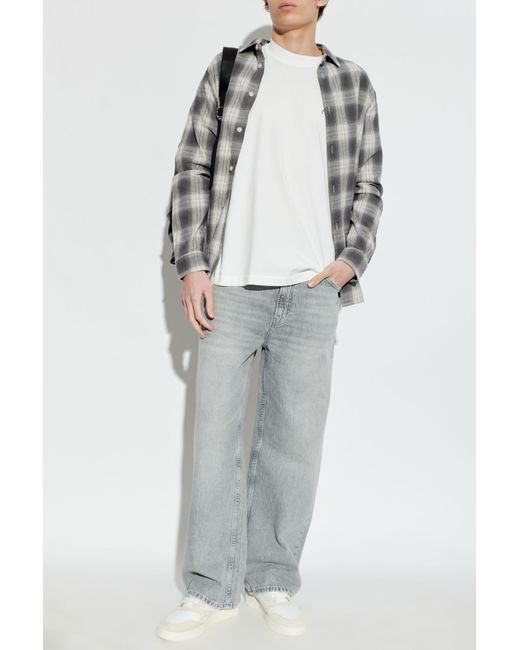 AllSaints Gray 'Lenny' Jeans for men