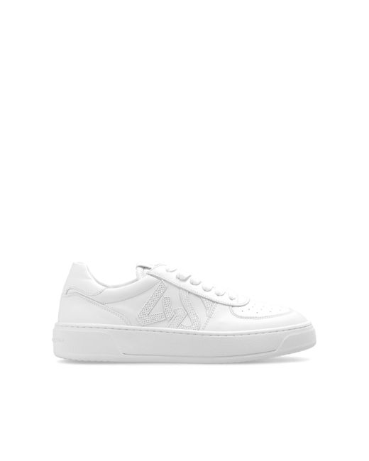Stuart Weitzman White 'Sw Courtside' Sneakers