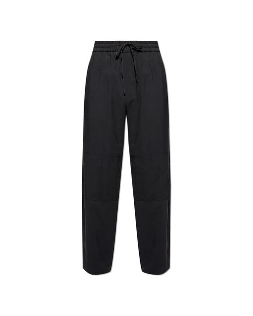 Iceberg Black Trousers With Pockets for men