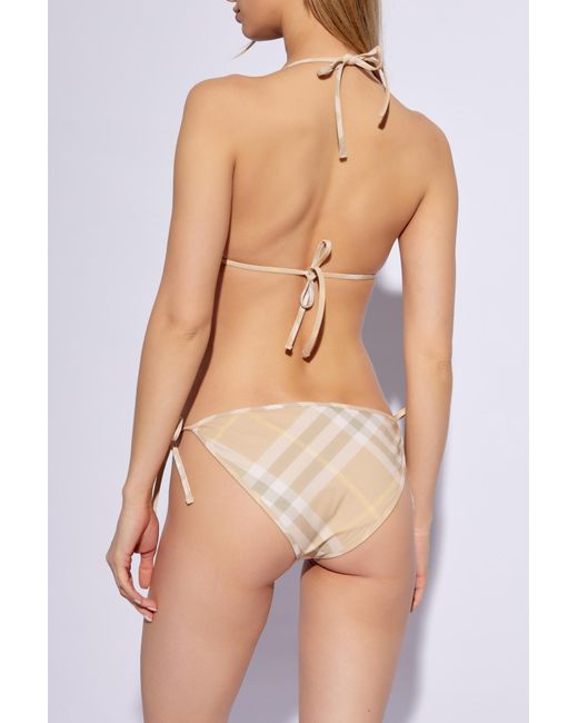 Burberry Natural Bathing Suit Top, '