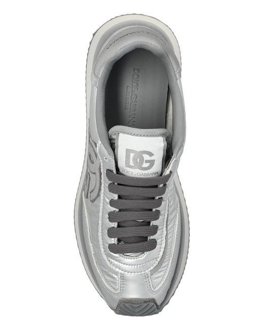 Dolce & Gabbana Black Sports Shoes "Dg Cushion"