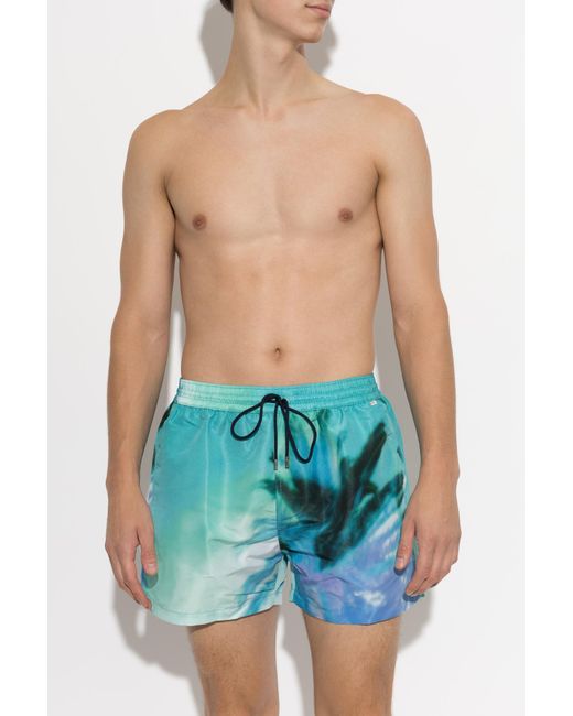 Paul Smith Blue Swim Shorts for men