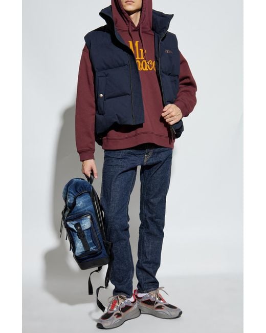 DSquared² Red Sweatshirt With Logo for men