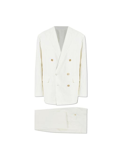 DSquared² White Linen Suit for men