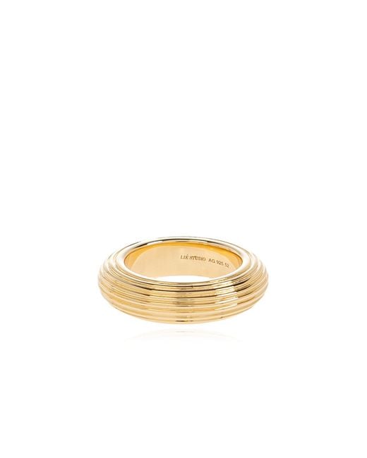 LIE STUDIO Metallic "Amelia" Ring