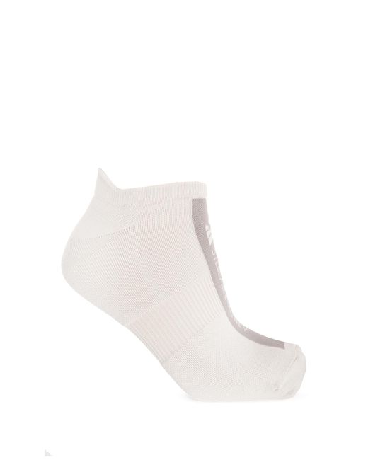 Adidas By Stella McCartney White Logo Socks 2-pack,