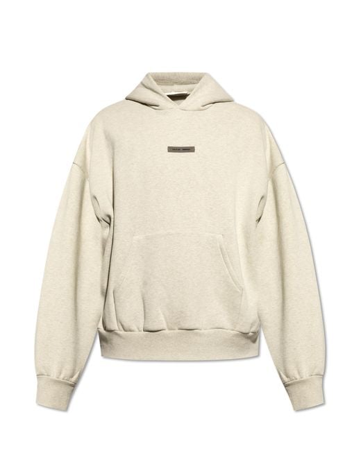 Fear Of God Natural Sweatshirt With Logo for men