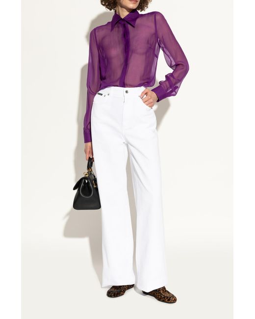 Stuart Weitzman White "Lee" Loafers