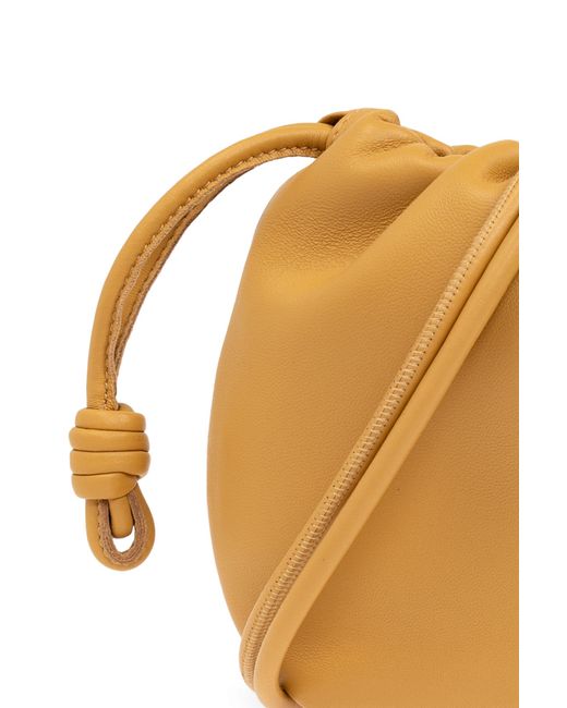 Loewe Orange 'flamenco Mini' Shoulder Bag,