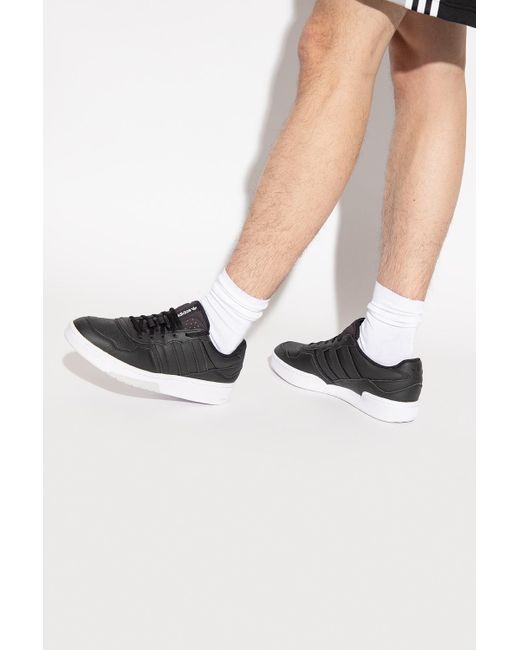 adidas Originals Leather 'courtic' Sneakers in Black for Men | Lyst  Australia