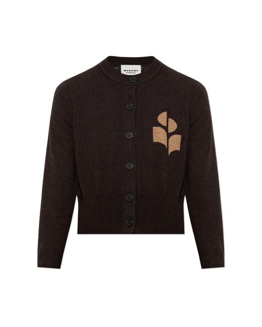 Isabel Marant Black Cardigan 'Newton'