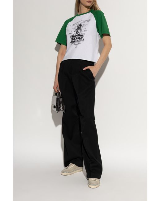 Golden Goose Deluxe Brand Black Sneakers Mid Star Classic