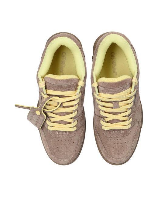 Off-White c/o Virgil Abloh Brown Out Of Office Sports Shoes