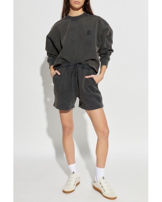 Isabel Marant Gray Miranae Shorts