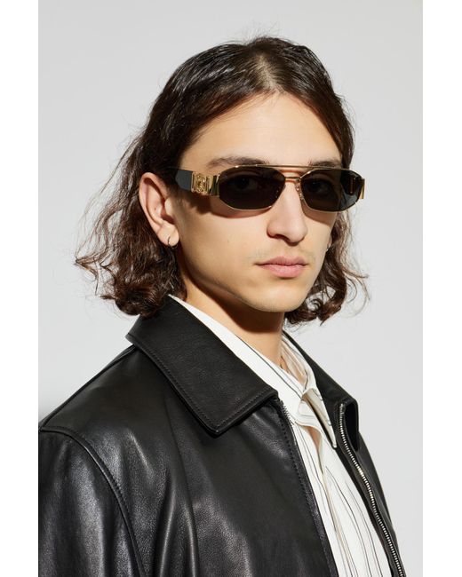 Versace Metallic Sunglasses for men