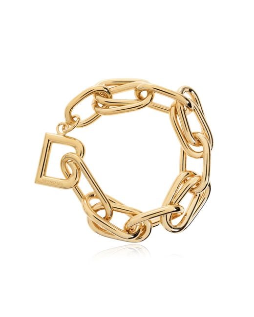 Balenciaga Metallic Brass Bracelet