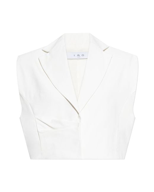 IRO White Vest Balny