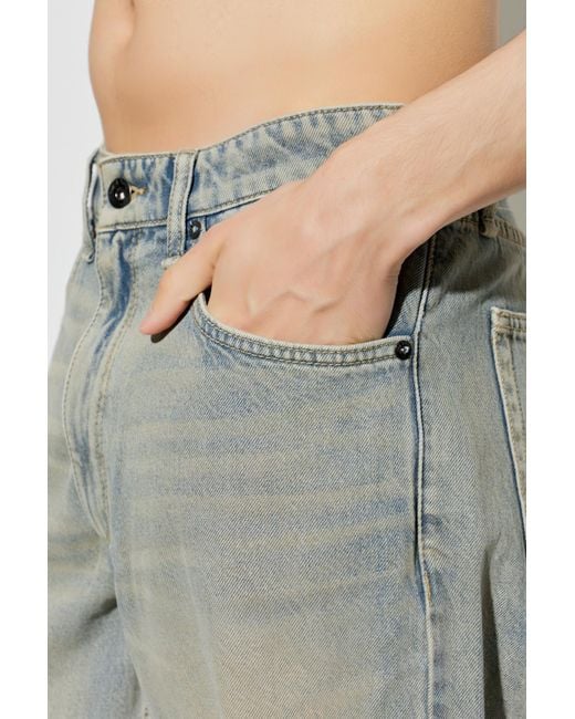 Rag & Bone Blue Straight Jeans for men
