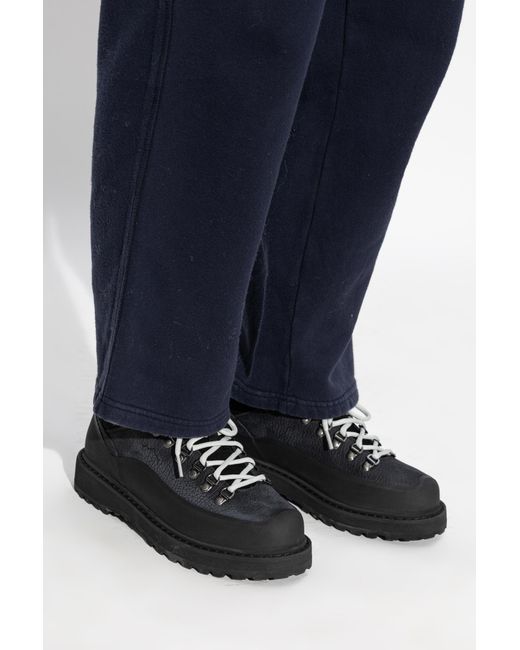 Diemme Black "Cornaro Gomma" Shoes