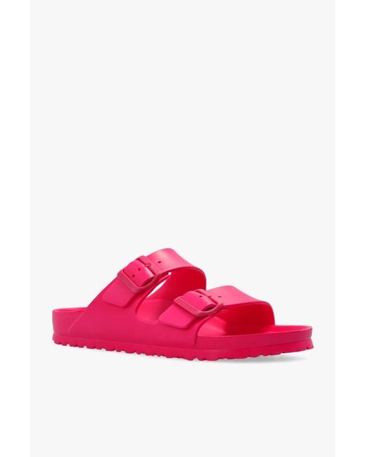 Birkenstock Pink 'Arizona Eva' Slides